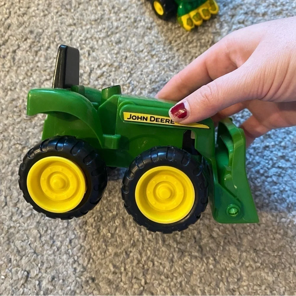 Ertl John Deere diecast Chunky Corey Combine corn picker Tractor Bundle Lot